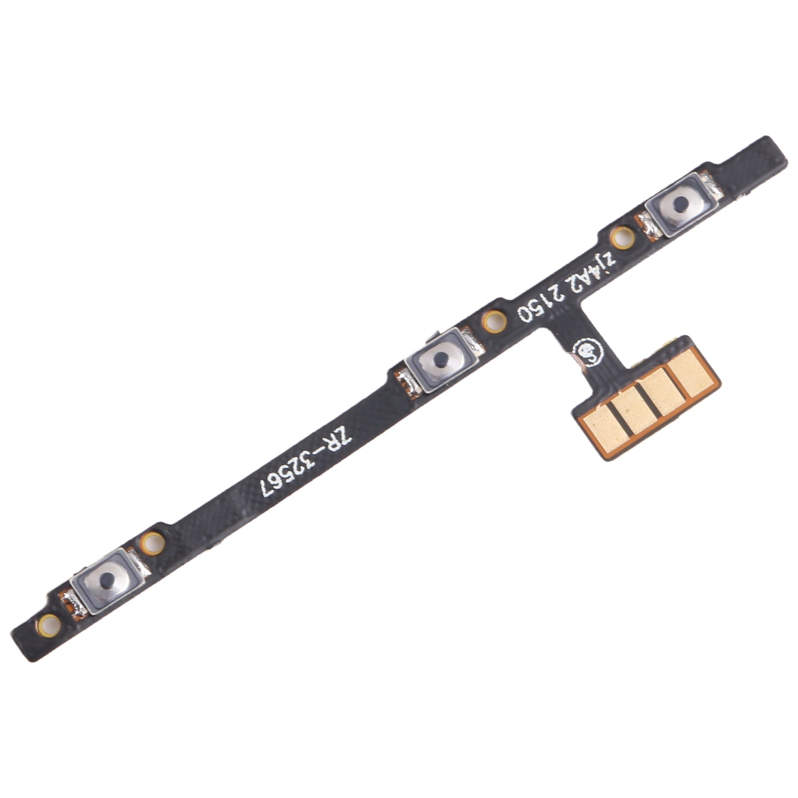 For ZTE Blade A72 4G 2022 Power Button & Volume Button Flex Cable