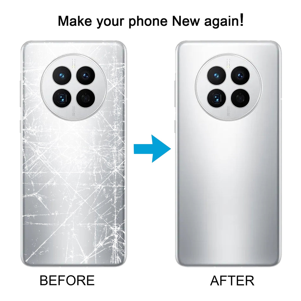 For Huawei Mate 50 Battery Back Cover(Purple)
