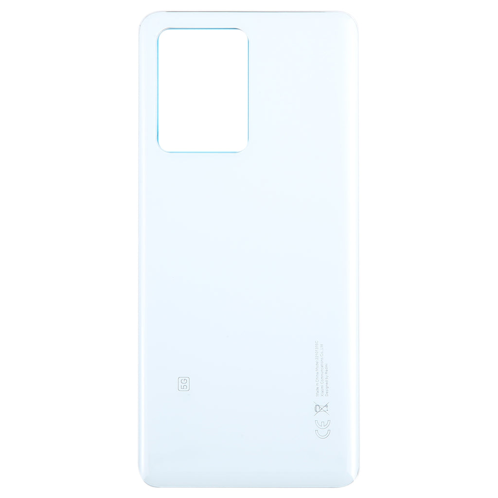 For Xiaomi Redmi Note 12 Pro+ OEM Glass Material Battery Back Cover(White)