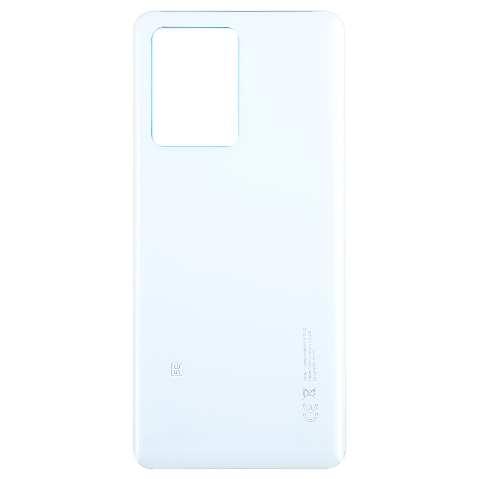 For Xiaomi Redmi Note 12 Pro+ OEM Glass Material Battery Back Cover(White)
