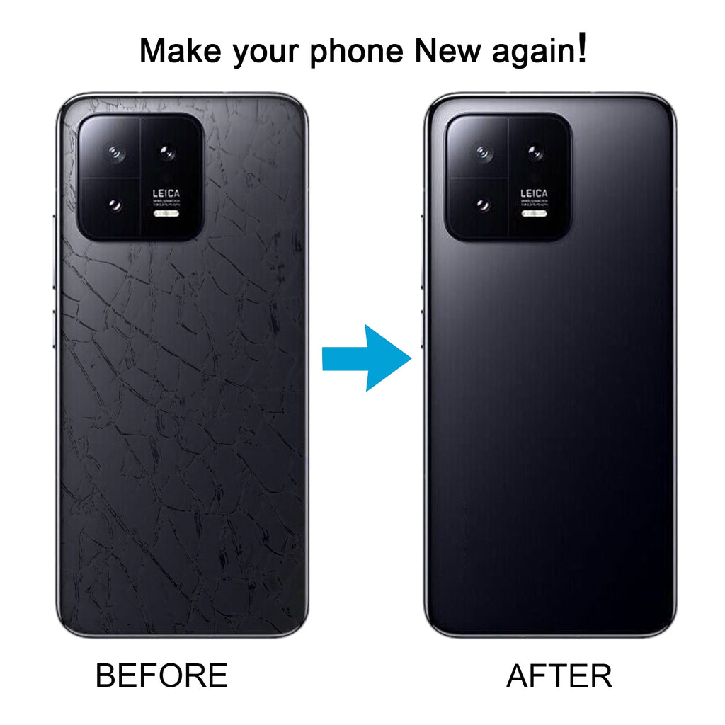 For Xiaomi 13 OEM Glass Material Battery Back Cover(Black)