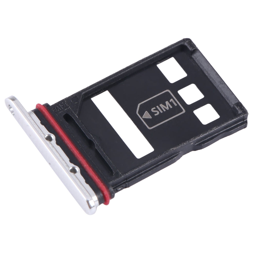 For Huawei P50E SIM + NM Card Tray (Silver)