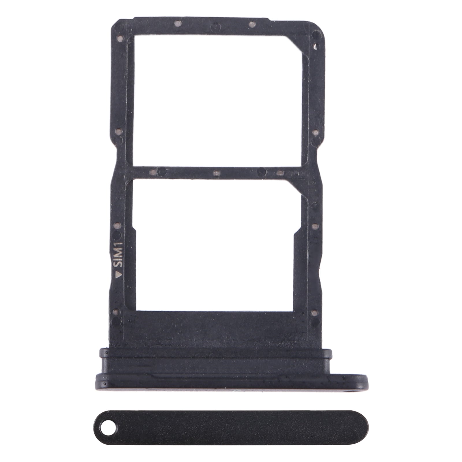 For Huawei Nova 9 SE 5G SIM + SIM Card Tray (Black)