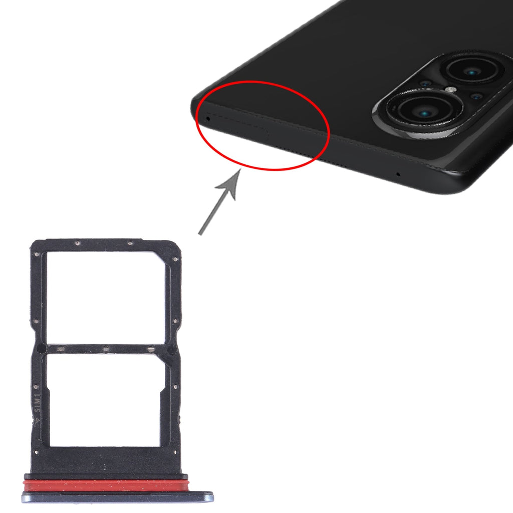 For Huawei Nova 9 SE 5G SIM + SIM Card Tray (Blue)