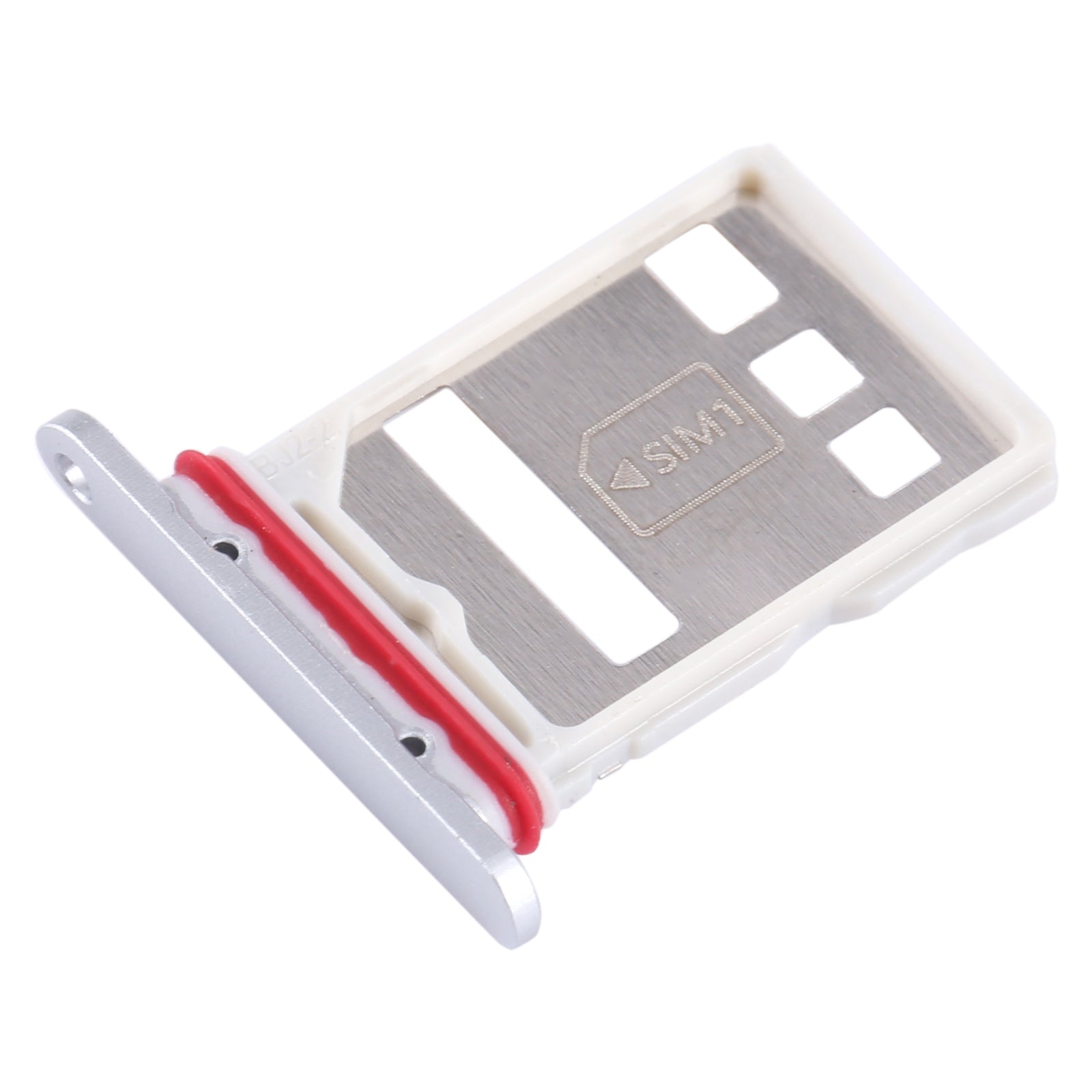 For Huawei Mate 60 SIM + NM Card Tray (Silver)