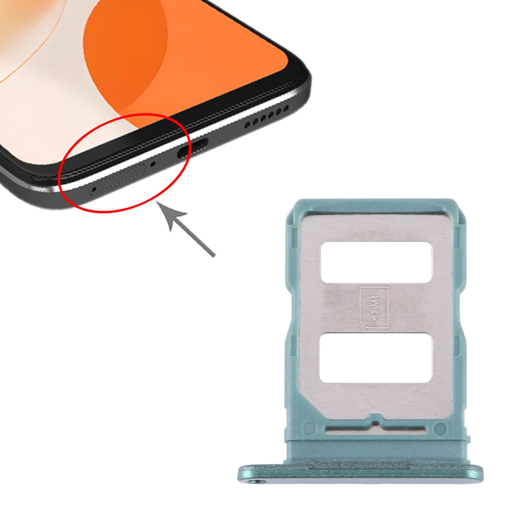 For Huawei nova Y91 SIM Card Tray (Green)