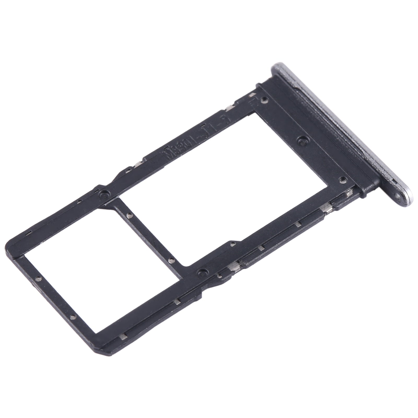 For Huawei Enjoy 30 Plus SIM + SIM / Micro SD Card Tray (Silver)
