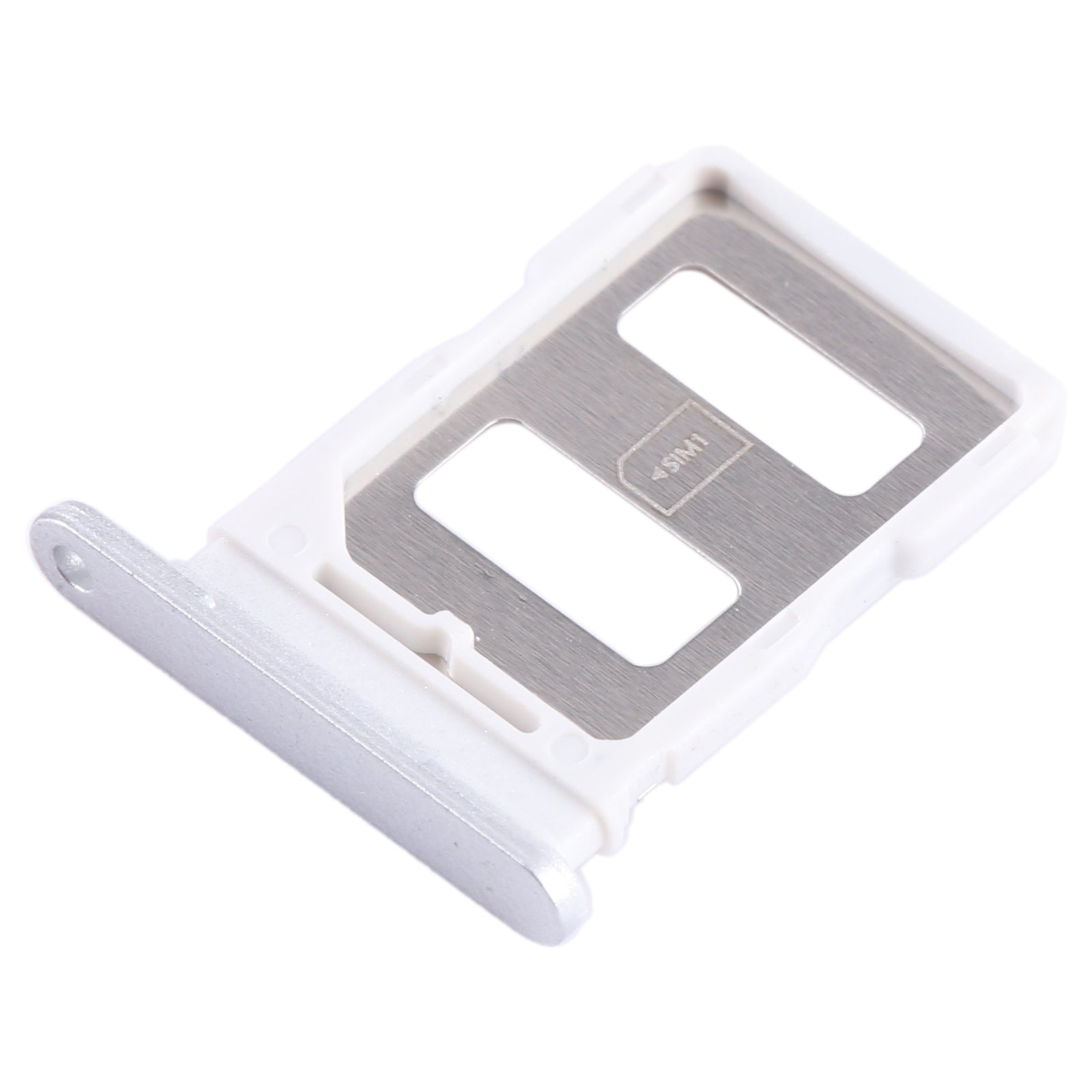For Huawei Enjoy 60X SIM Card Tray (Silver)