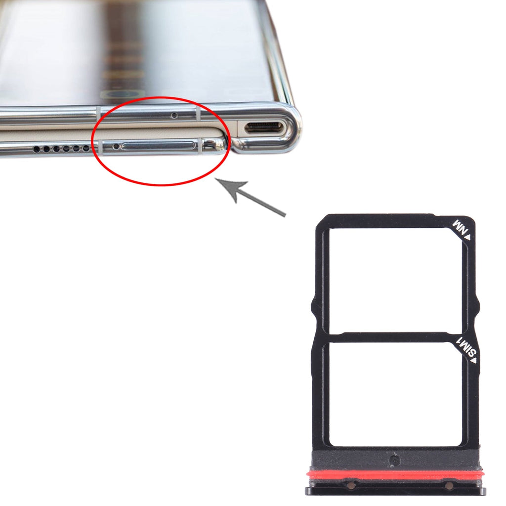 For Huawei Mate XS 2 SIM + NM Card Tray (Black)