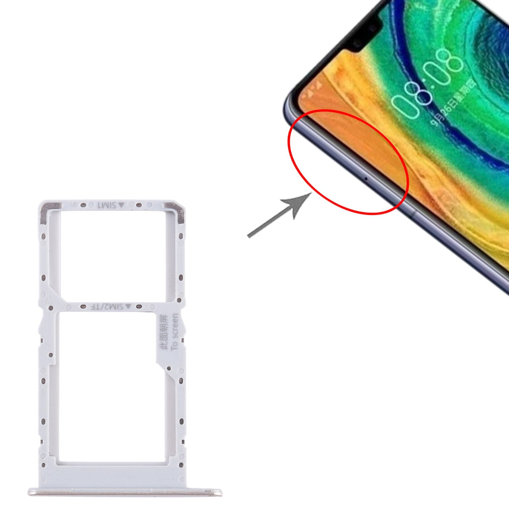 For Huawei Enjoy 60 SIM + SIM / Micro SD Card Tray (Gold)