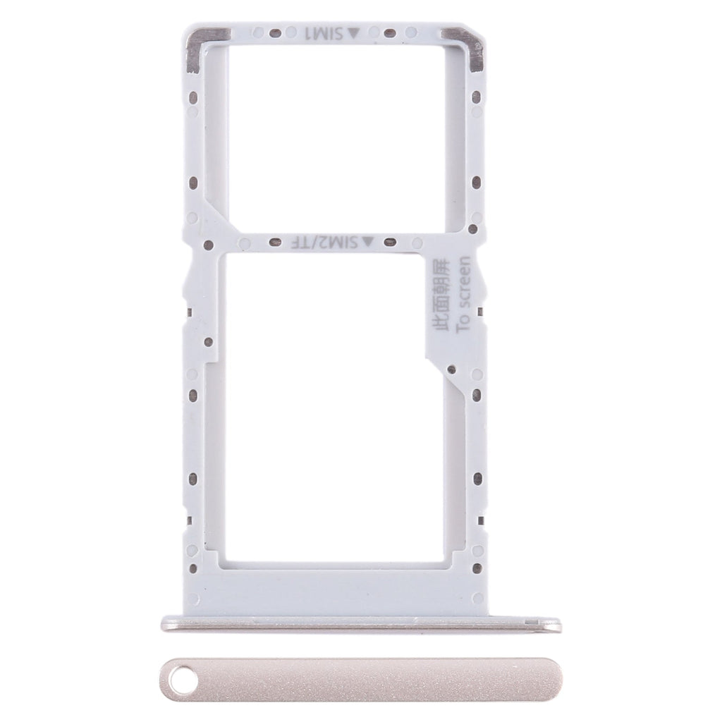 For Huawei Enjoy 60 SIM + SIM / Micro SD Card Tray (Gold)