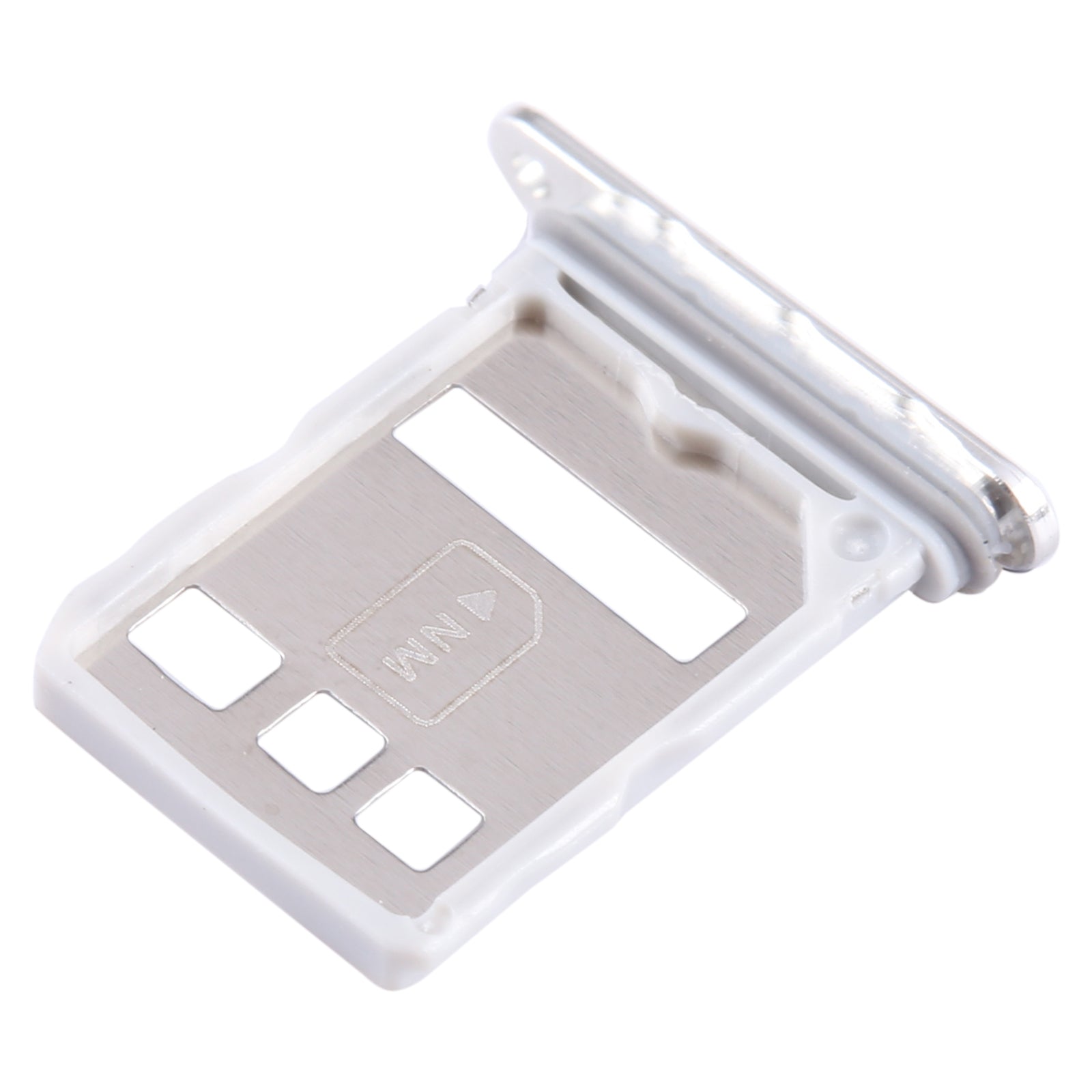 For Huawei P60 Art SIM + NM Card Tray (Silver)