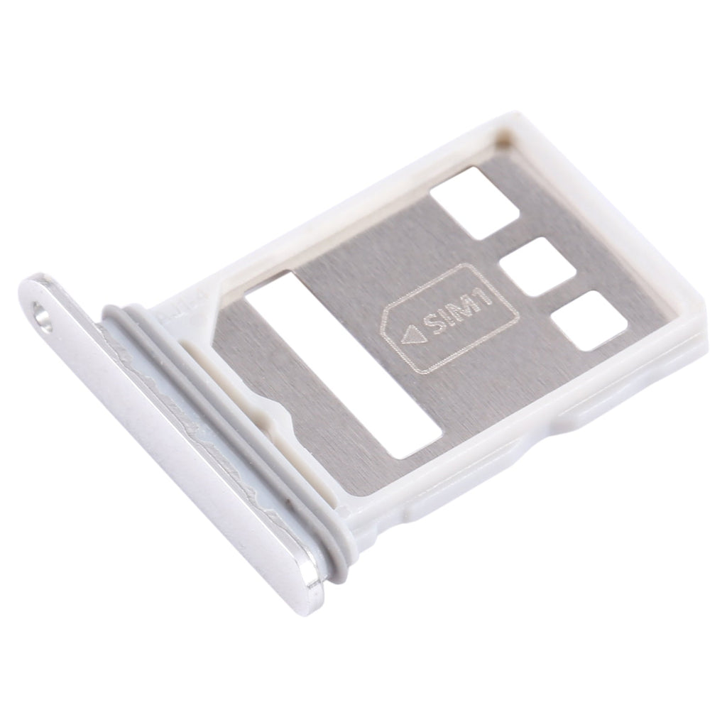 For Huawei P60 SIM + NM Card Tray (Silver)