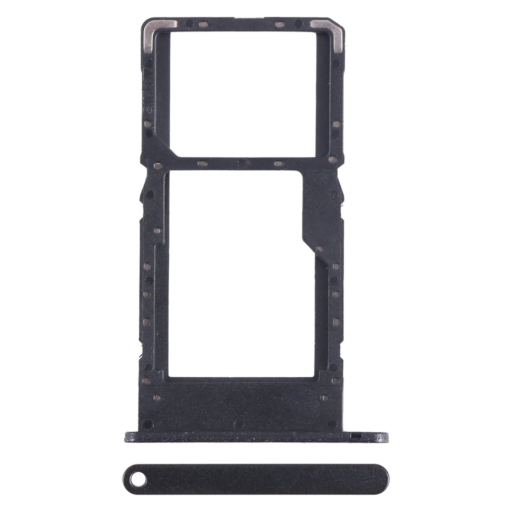 For Huawei Enjoy 50Z SIM + SIM / Micro SD Card Tray (Black)