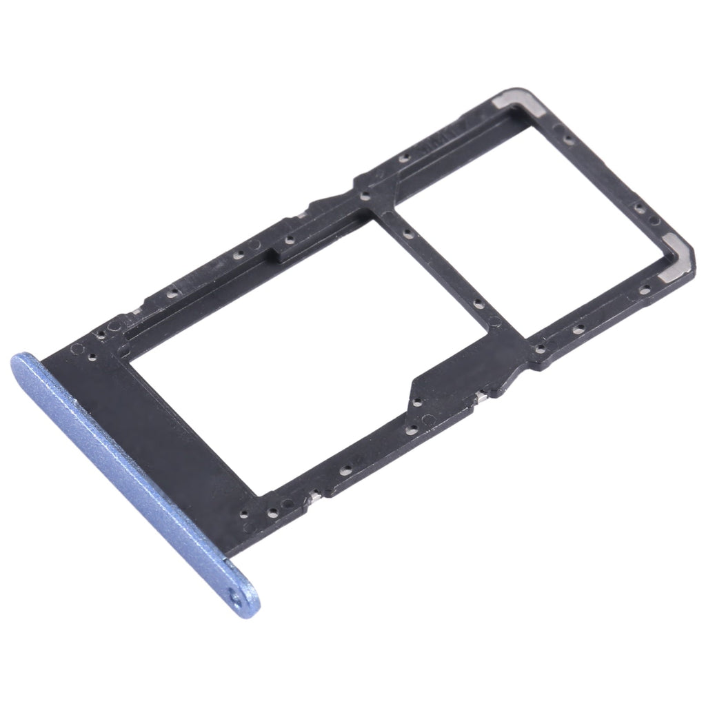 For Huawei Enjoy 50Z SIM + SIM / Micro SD Card Tray (Blue)
