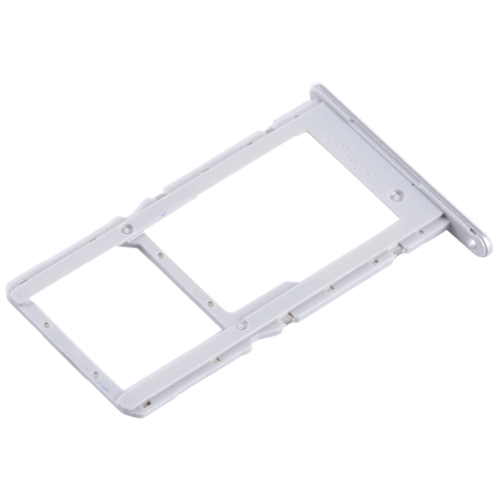 For Huawei nova Y70 SIM + SIM / Micro SD Card Tray (Silver)