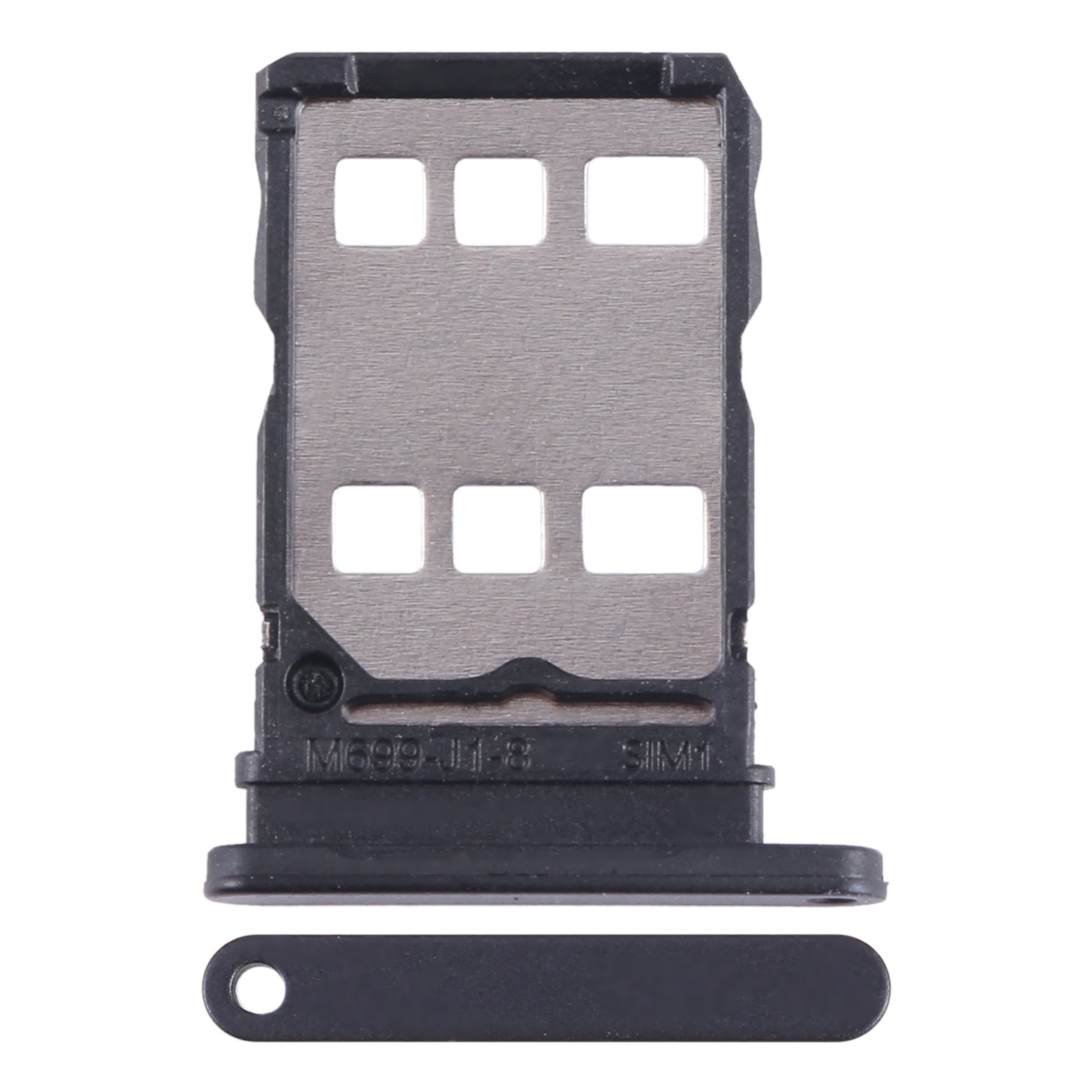 For Huawei Enjoy 50 Pro SIM Card Tray (Black)