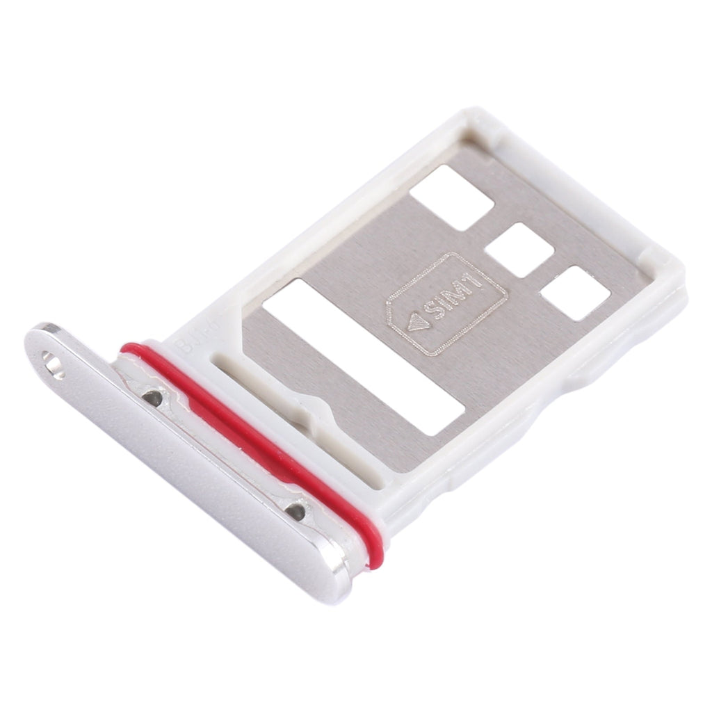 For Huawei Mate 50 Pro SIM Card Tray (Silver)