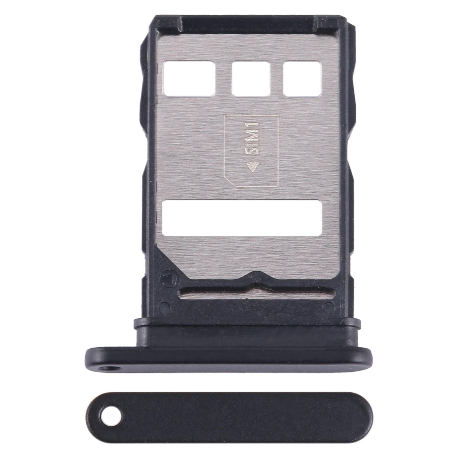 For Honor Play 5T Pro SIM Card Tray (Black)