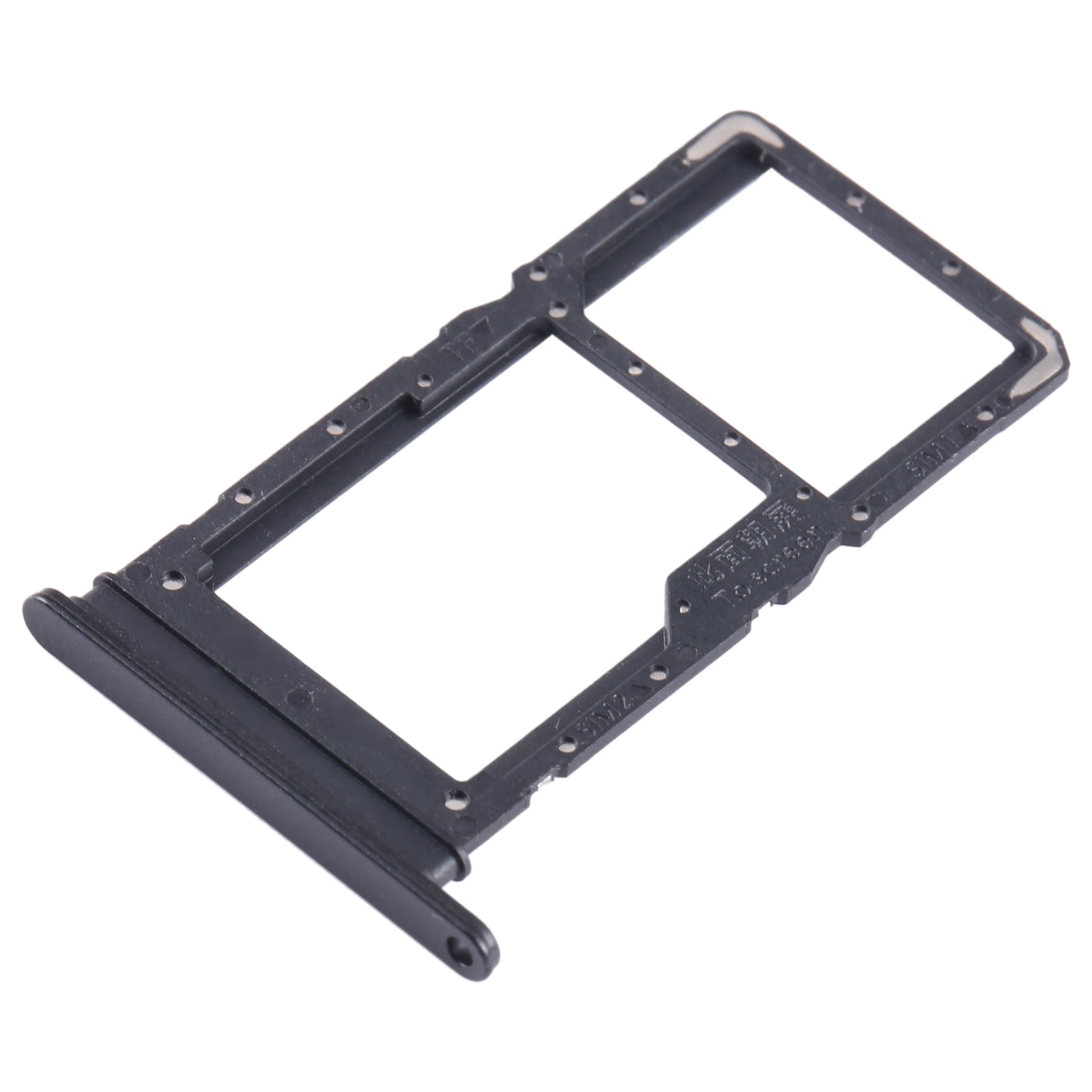 For Honor X5 Plus SIM + SIM / Micro SD Card Tray (Black)