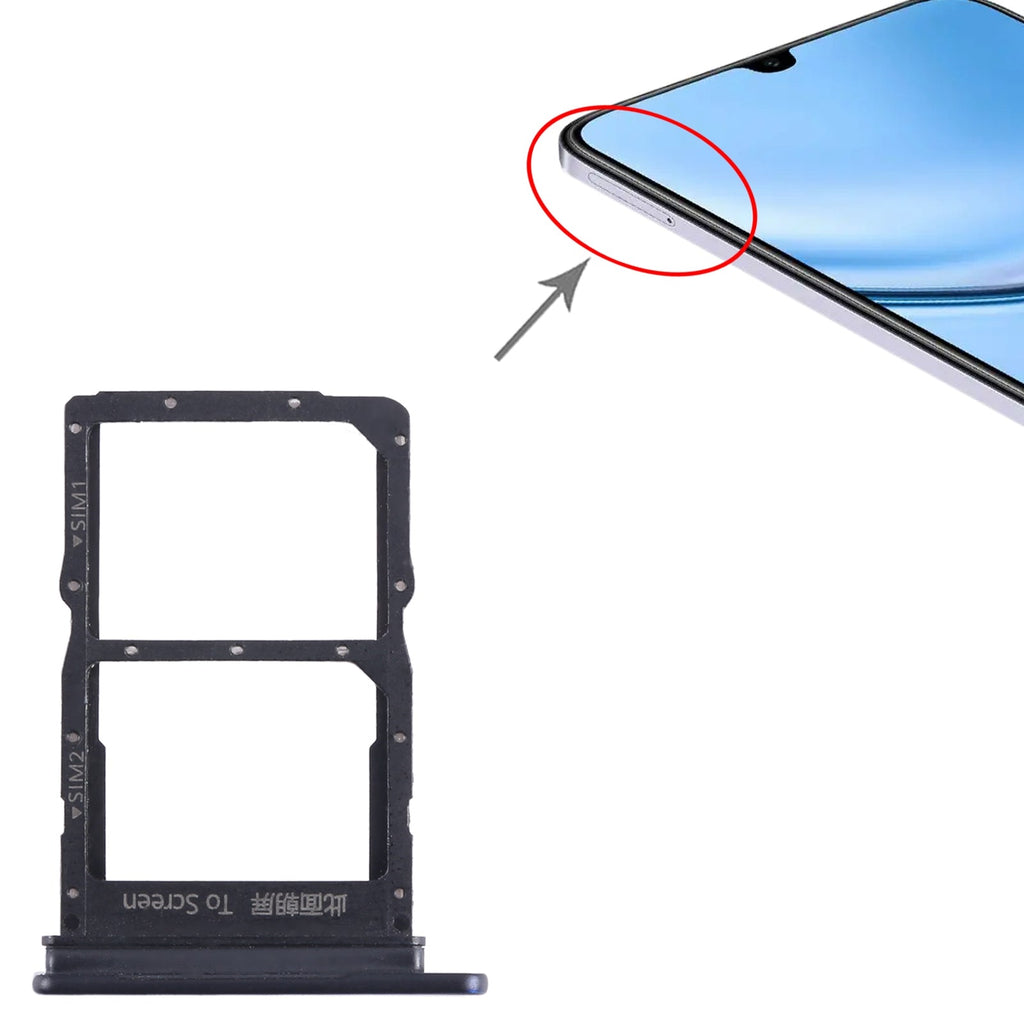 For Honor Play 20 Pro SIM + SIM Card Tray (Blue)