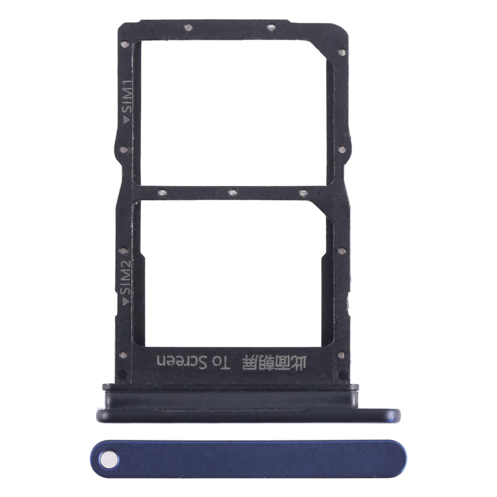 For Honor Play 20 Pro SIM + SIM Card Tray (Blue)