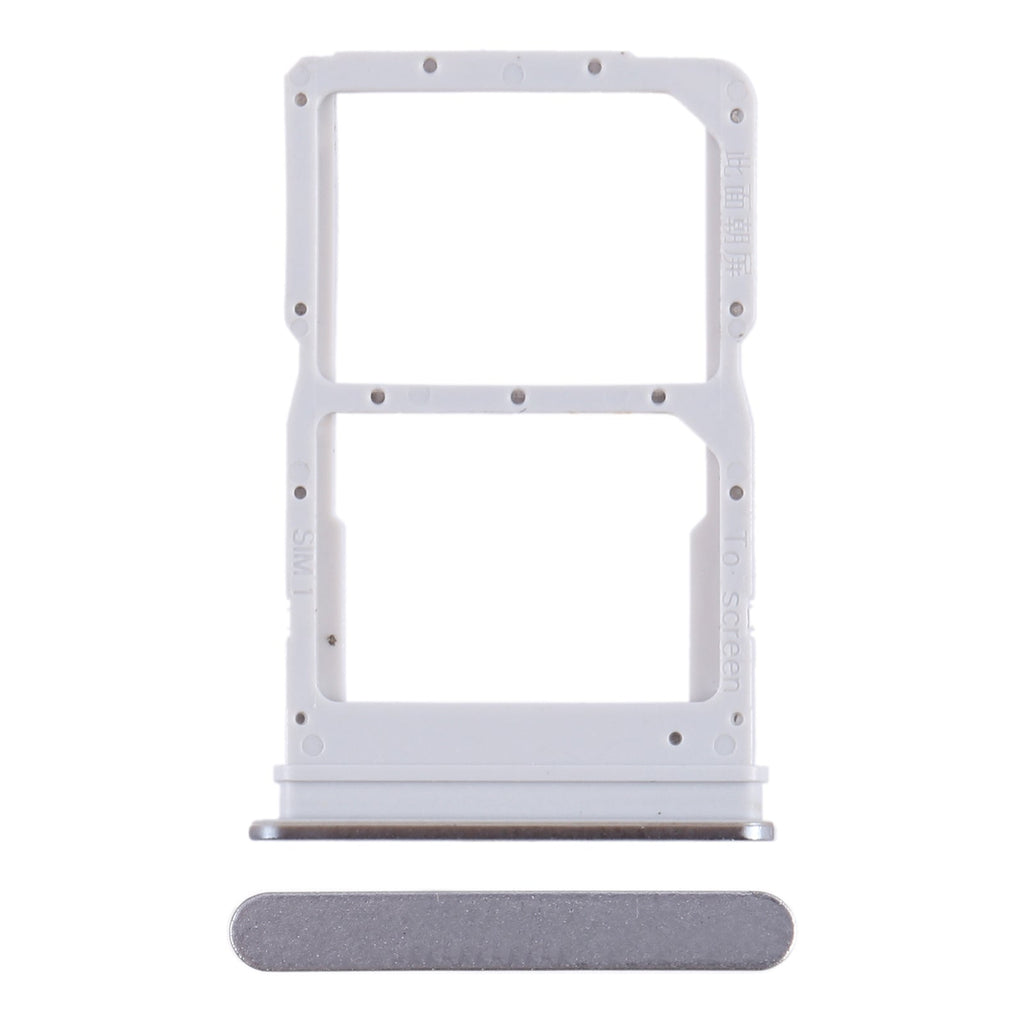 For Honor X8 SIM + SIM Card Tray (Silver)