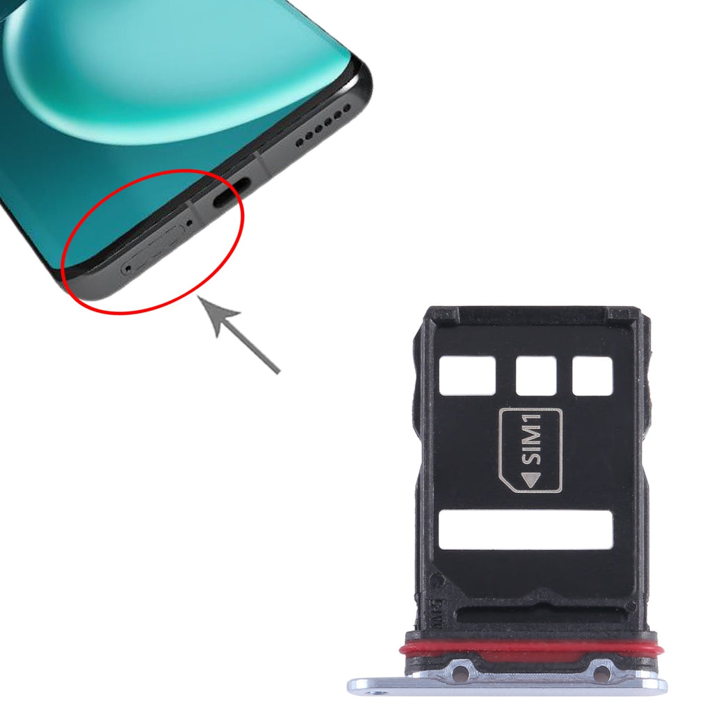 For Honor Magic4 Pro SIM + NM Card Tray (Blue)