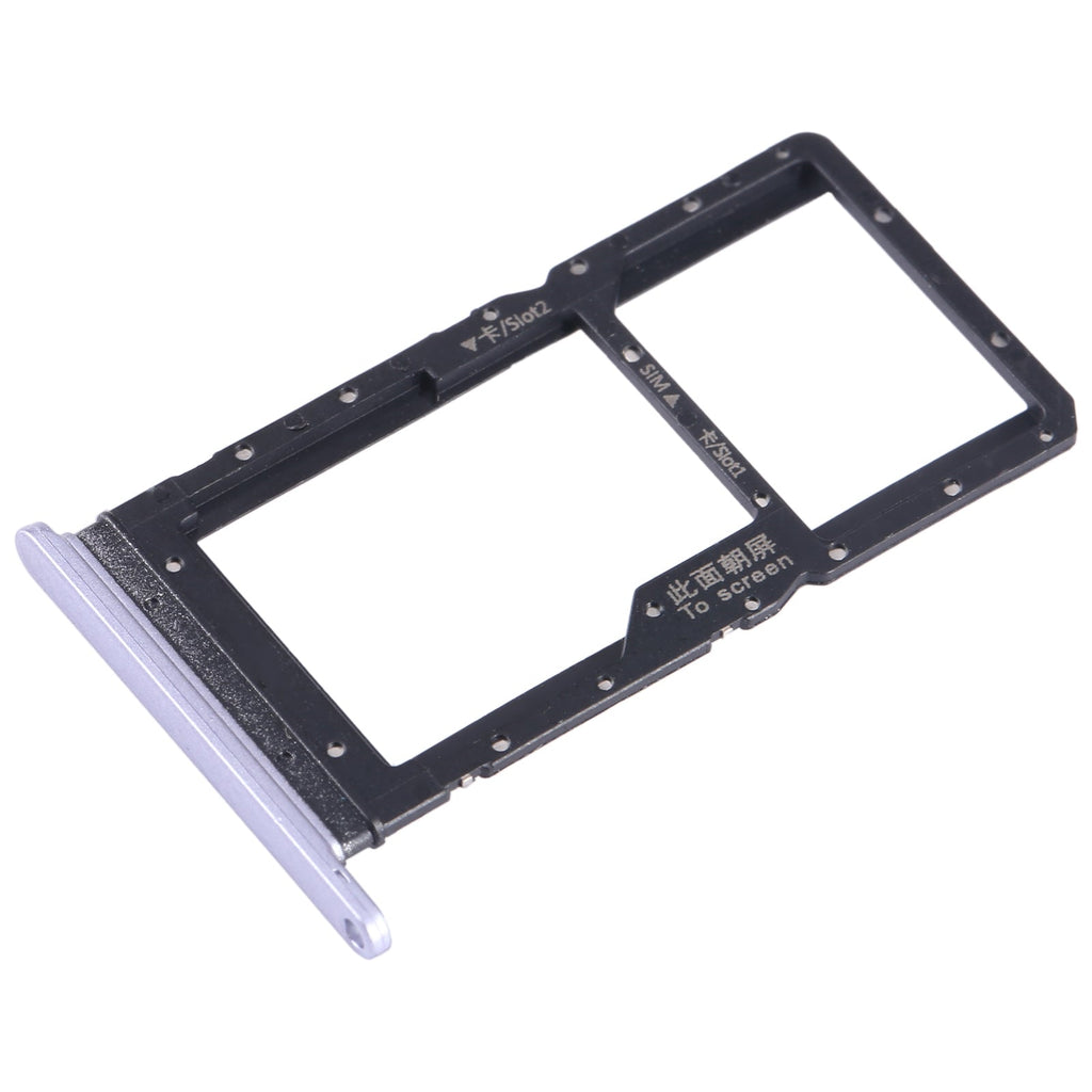 For Honor Play 20A SIM + SIM / Micro SD Card Tray (Purple)