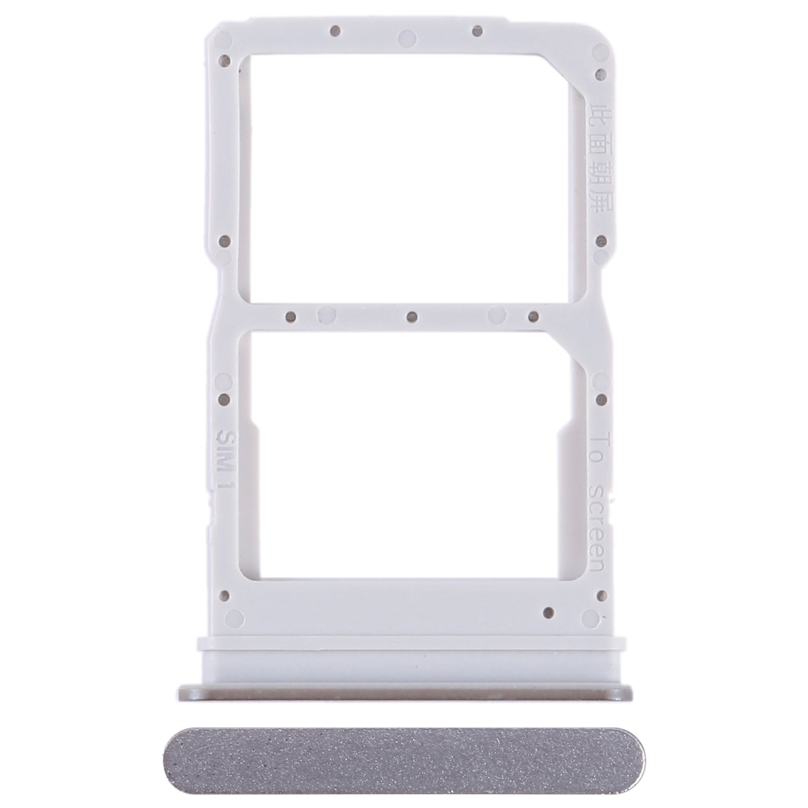 For Honor 90 Lite SIM + SIM Card Tray (Silver)