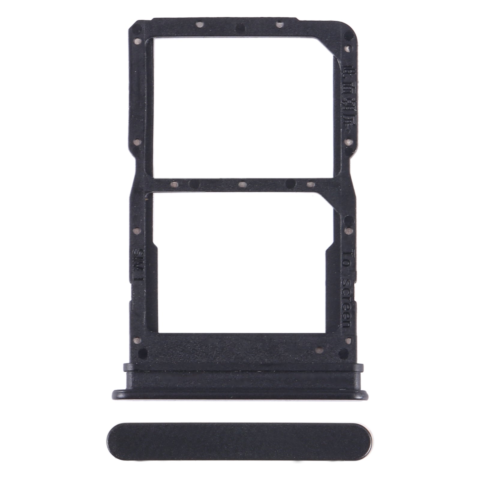 For Honor X50i SIM + SIM Card Tray (Black)