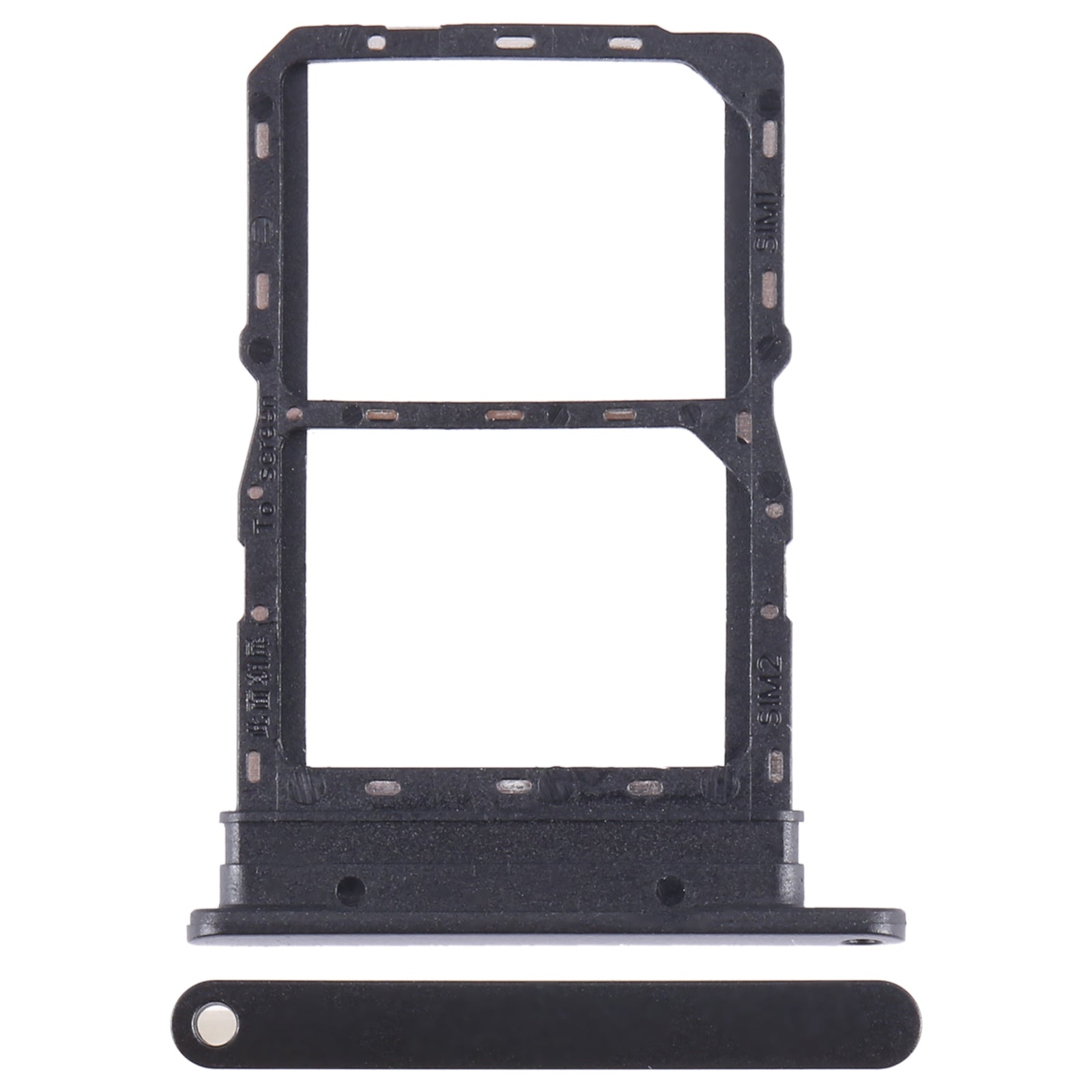 For Honor Play7T SIM + SIM Card Tray (Black)