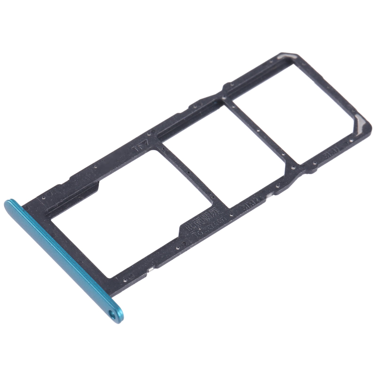 For Honor X10 Lite SIM + SIM + Micro SD Card Tray (Green)