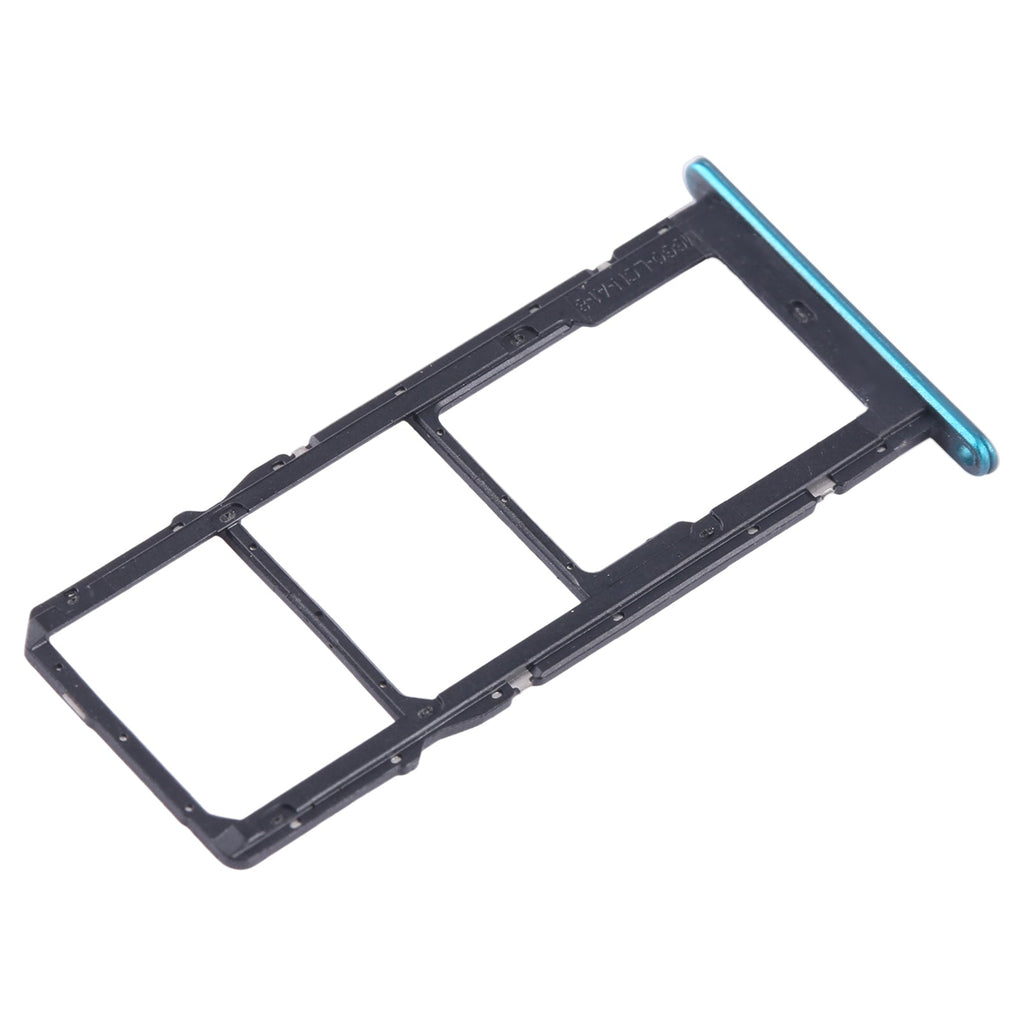 For Honor X10 Lite SIM + SIM + Micro SD Card Tray (Green)