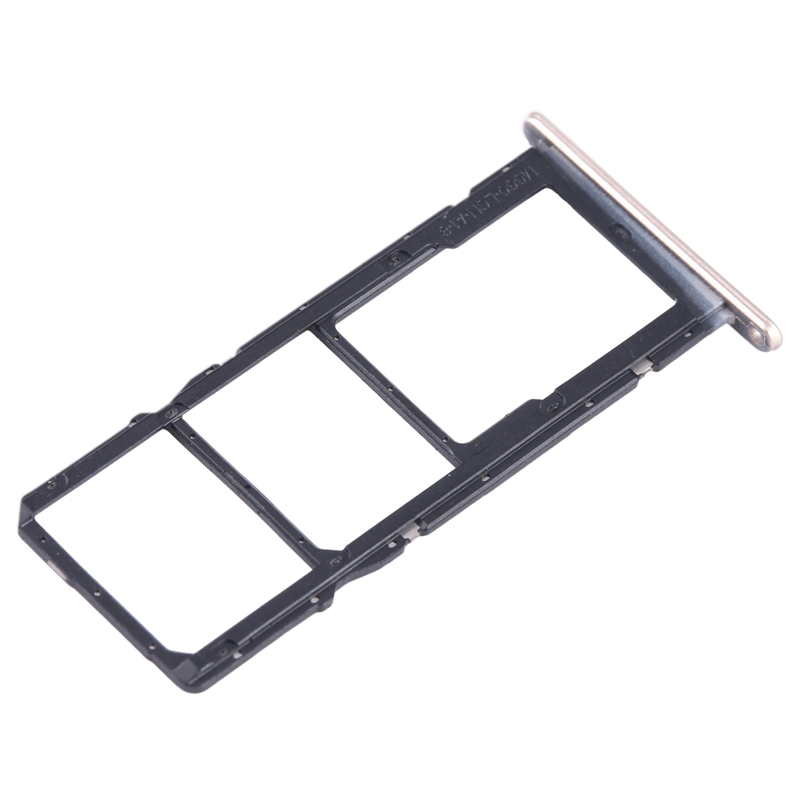 For Honor X10 Lite SIM + SIM + Micro SD Card Tray (Gold)