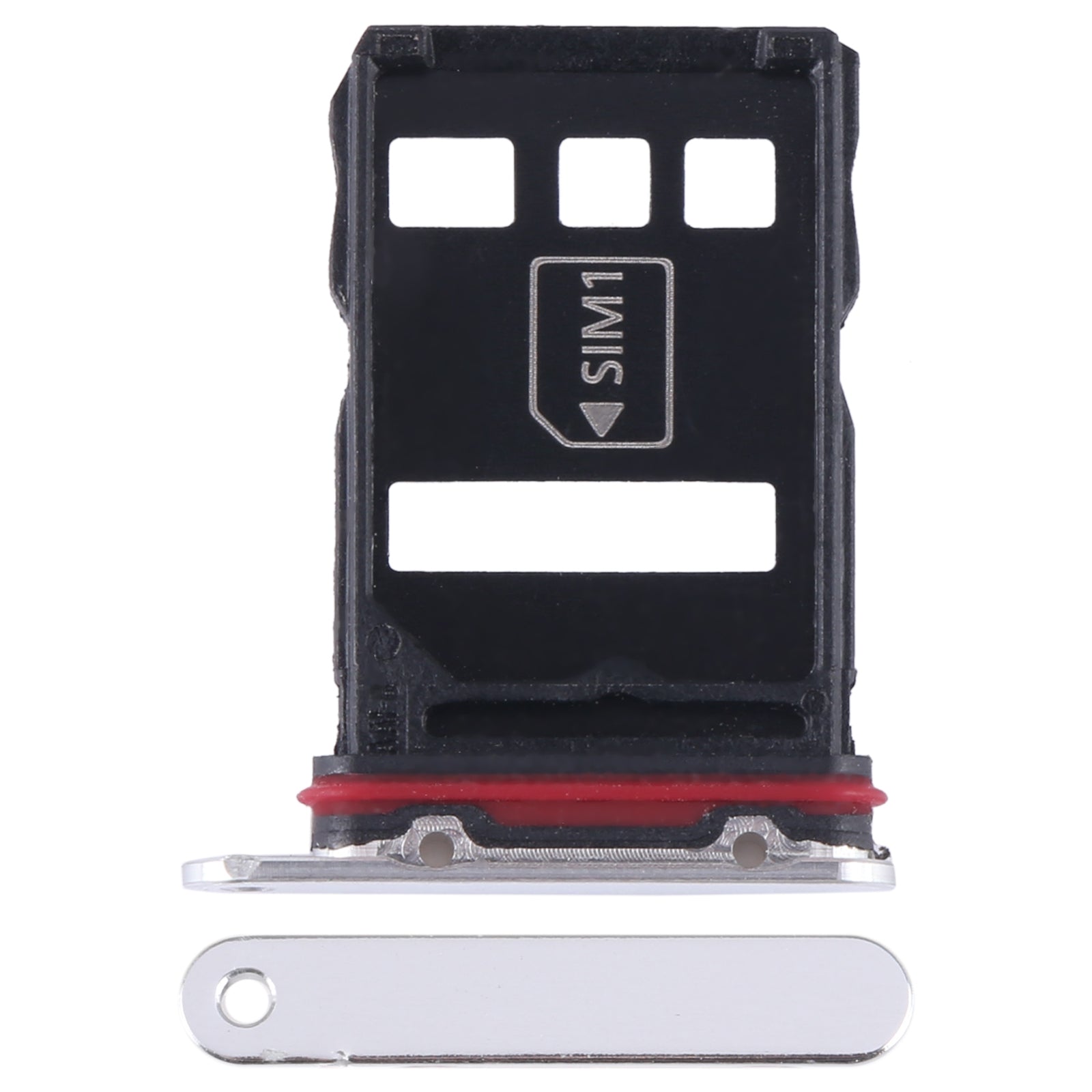 For Honor Magic5 Pro SIM + NM Card Tray (Silver)