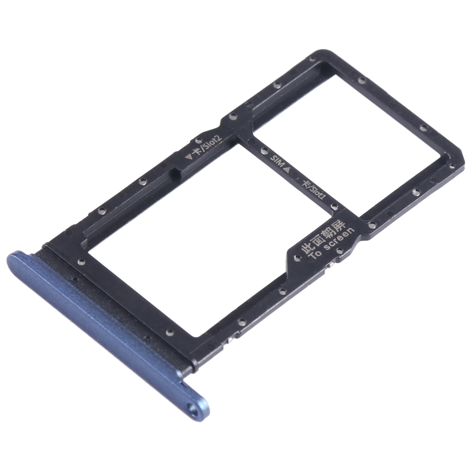 For Honor Play 5T SIM + SIM Card Tray (Blue)