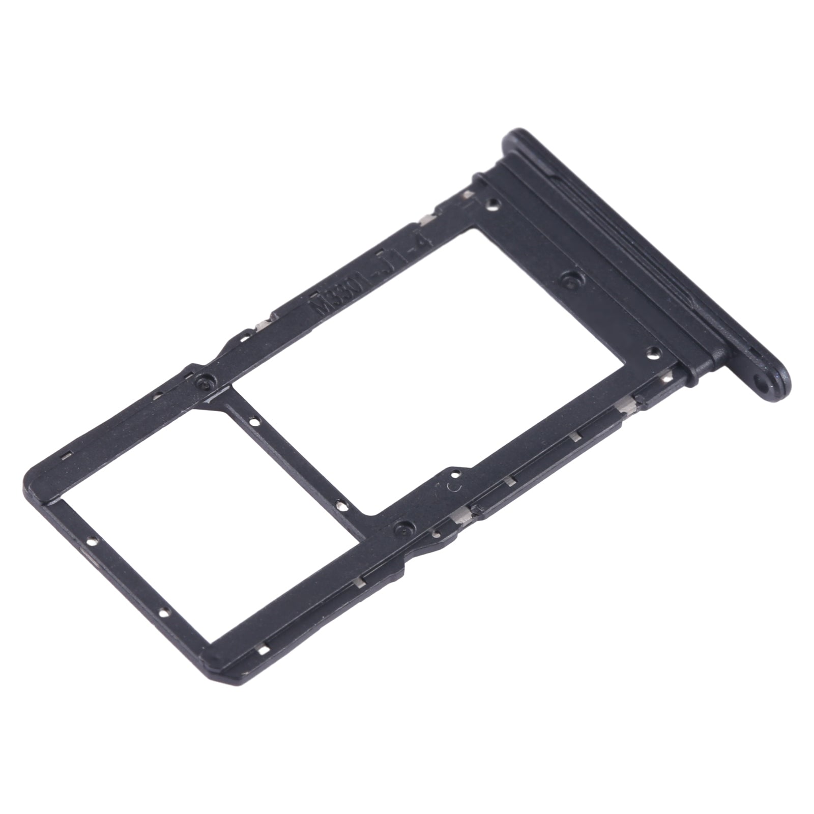 For Honor X7a SIM + SIM / Micro SD Card Tray (Black)