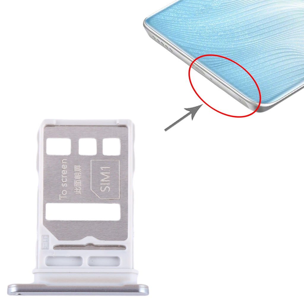 For Honor 80 GT SIM + SIM Card Tray (Silver)
