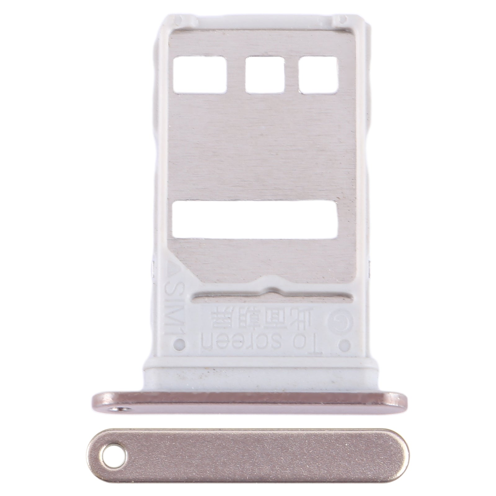 For Honor 80 SE SIM Card Tray (Gold)
