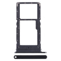 For Honor Play6C SIM + SIM / Micro SD Card Tray (Black)