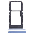 For Honor Play6C SIM + SIM / Micro SD Card Tray (Blue)