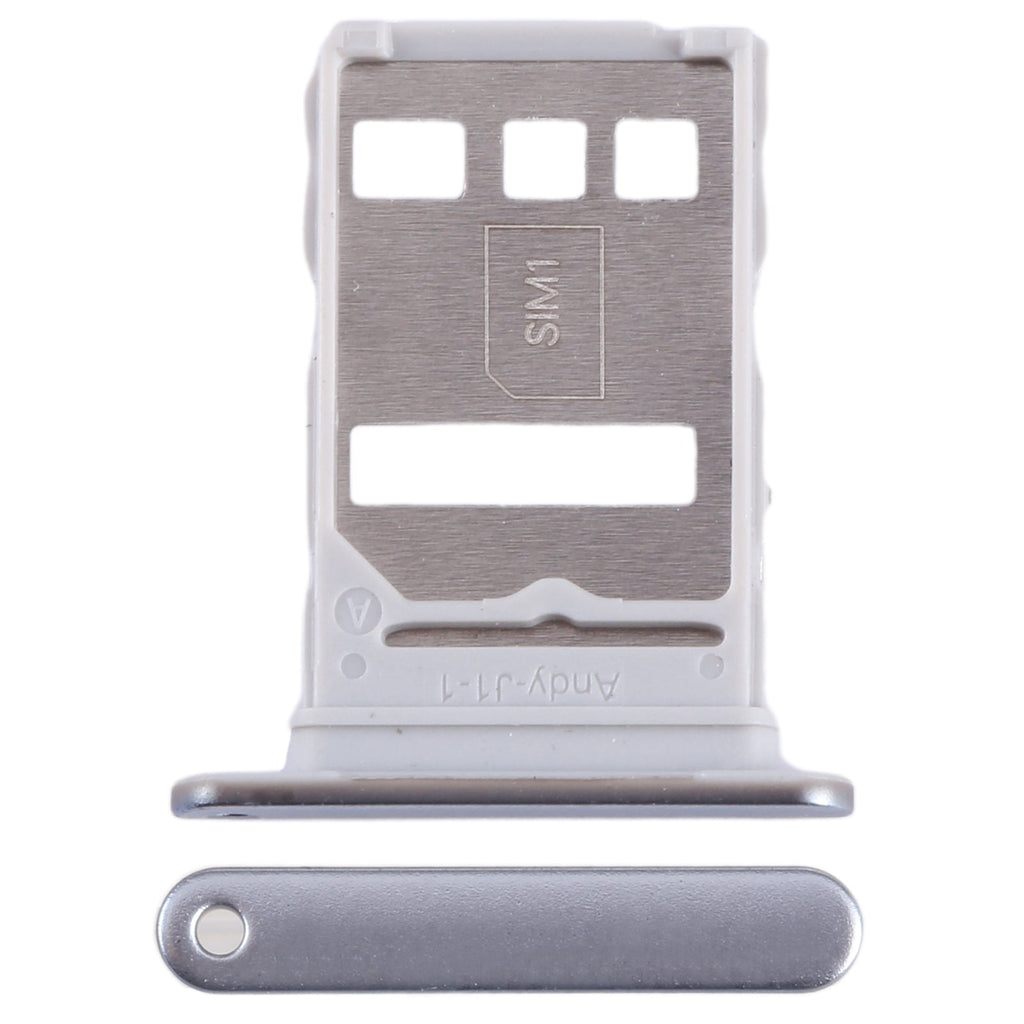 For Honor X9 SIM Card Tray (Silver)