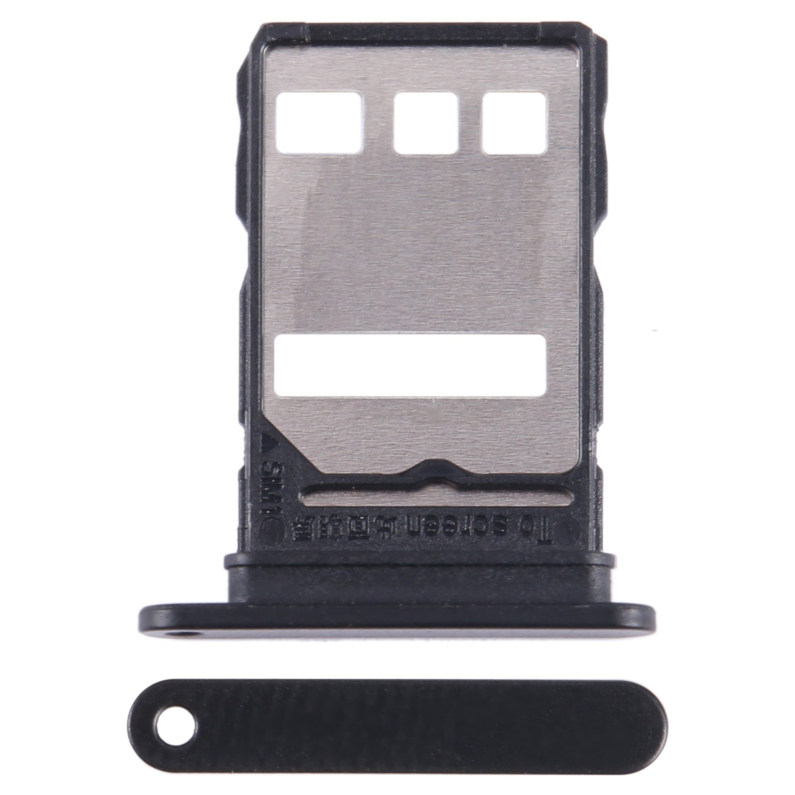 For Honor Play 50 Plus SIM Card Tray (Black)