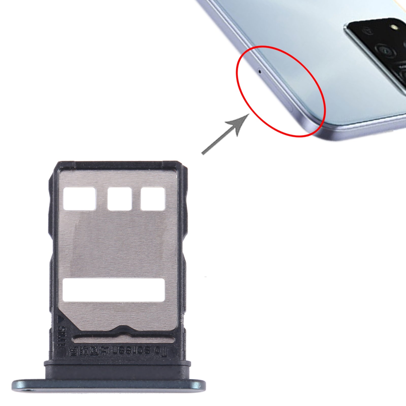 For Honor Play 50 Plus SIM Card Tray (Green)