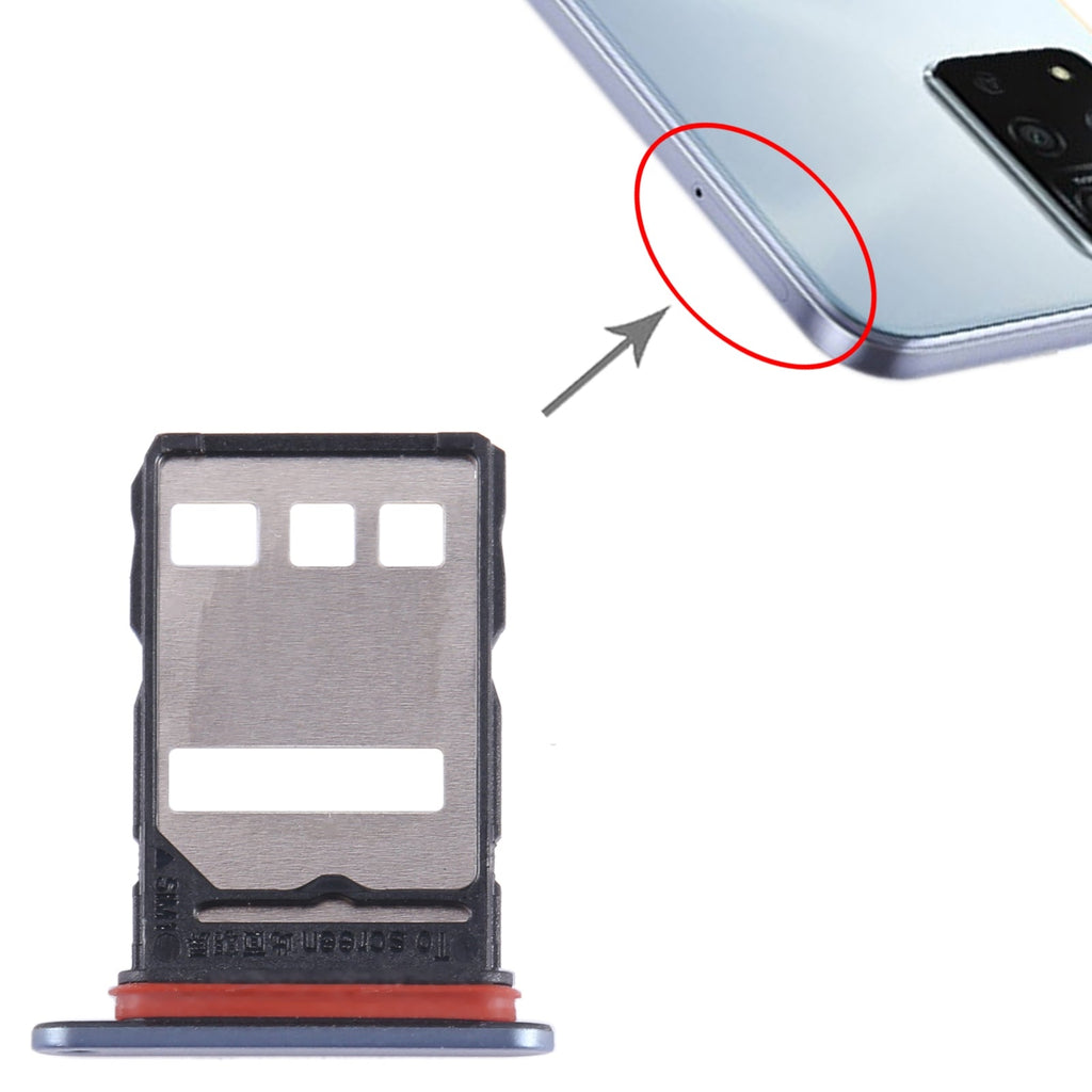 For Honor Play 50 Plus SIM Card Tray (Blue)
