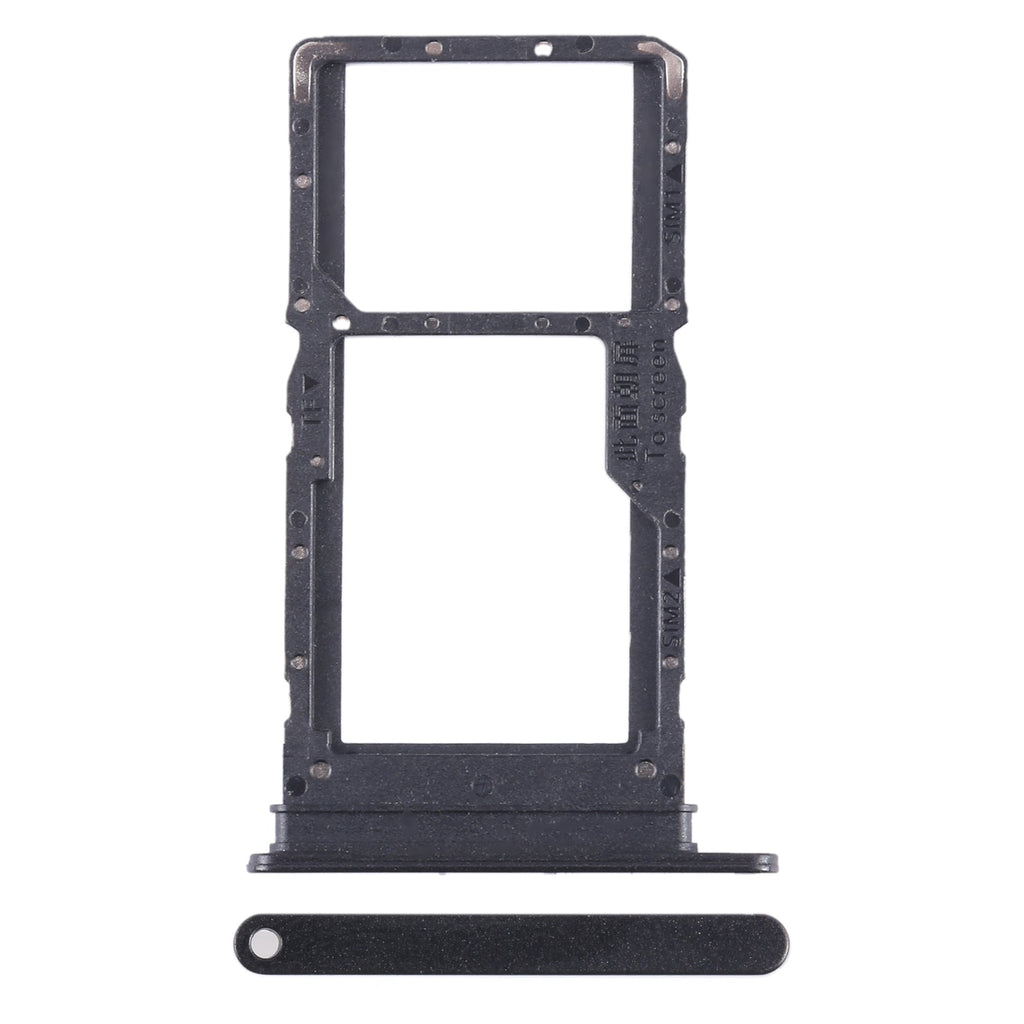 For Honor X5 SIM + SIM / Micro SD Card Tray (Black)