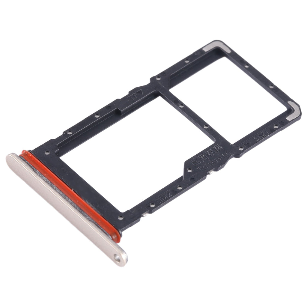 For Honor X5 SIM + SIM / Micro SD Card Tray (Gold)