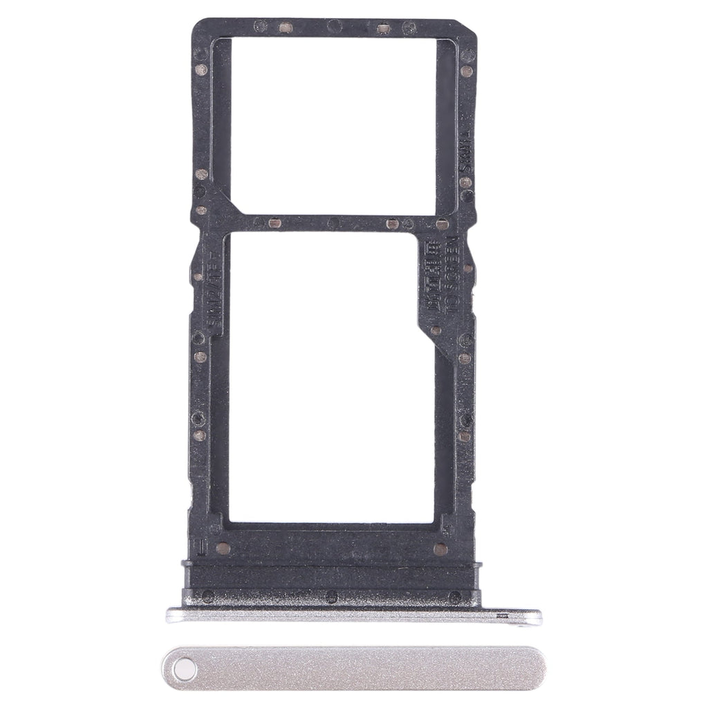 For Honor X7 SIM + SIM / Micro SD Card Tray (Grey)