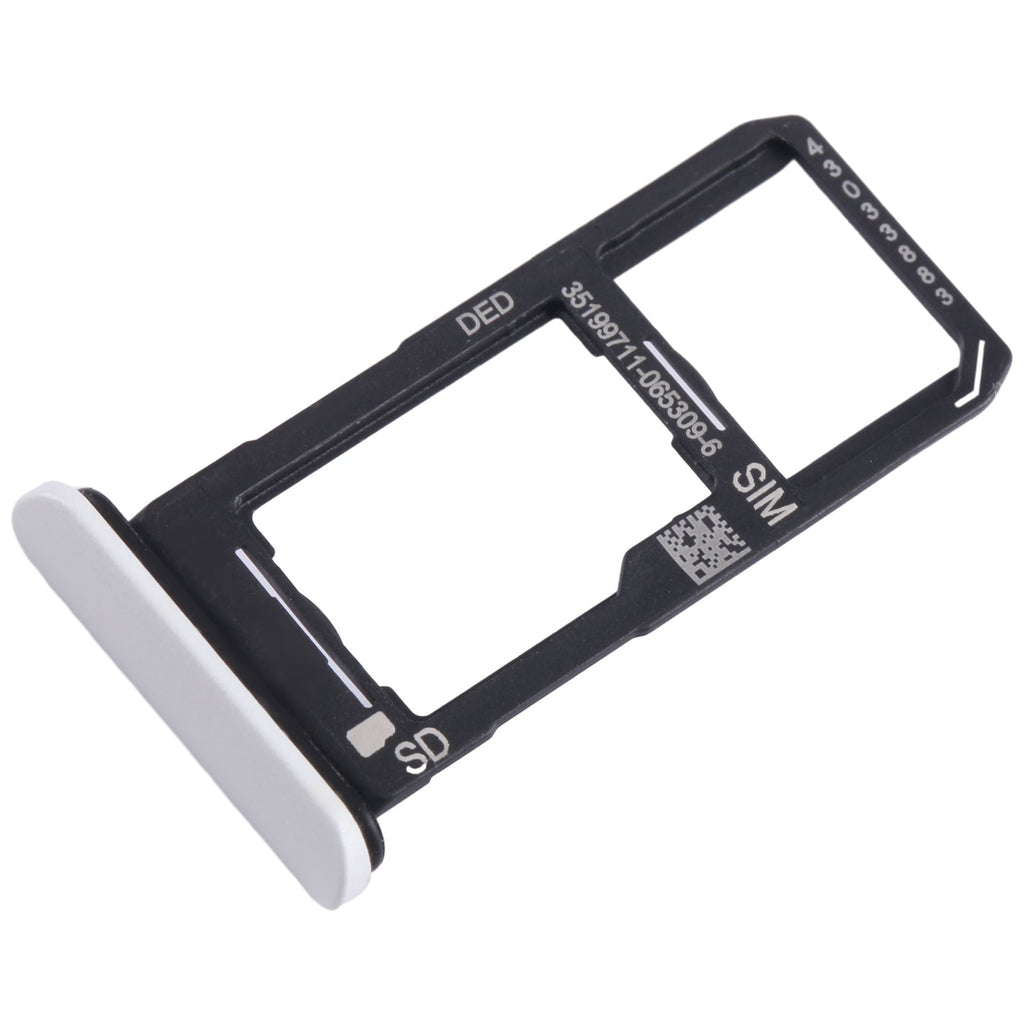 For Sony Xperia 10 II Original SIM + Micro SD Card Tray (White)